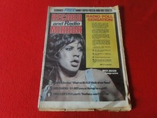 Vintage Rock N Roll Newspaper