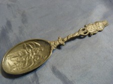 ANCIENNE CUILLÈRE EN ÉTAIN.
