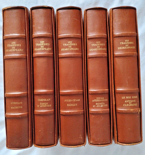 Les tragédies shakespeare - tragédies, de