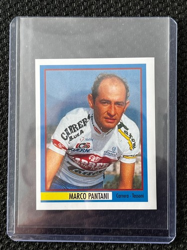 Sticker marco pantani - marco, carrera