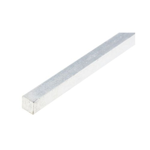 Barre métallique carrée - , 1/4"