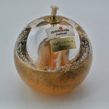 Ambiente Zwiesel Germany Hand Blown Art Glass Oil Lamp Ball Paperweight