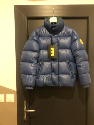 Moncler doudoune dervo bleu - moncler,