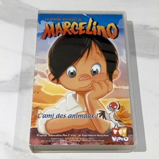 VHS Marcelino l'ami des animaux SECAM VF 2003 RARE K7 CASSETTE VIDÉO