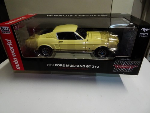 Auto world ford mustang - 1/18,