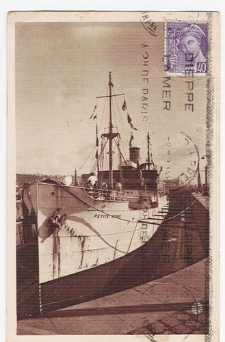 Cpa normandie dieppe marine - 76,