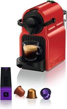 Krups Nespresso Inissia rouge, Machine à café dosettes, Pression 19b YY1531FD