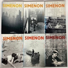 TOUT SIMENON 1 à 5-7-10 roman policier INTEGRALE Omnibus