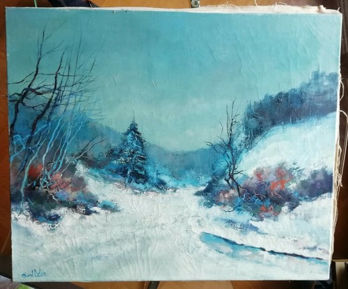 Michel colin peinture - peinture, à
