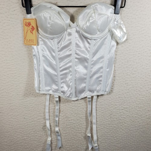 Vtg nos corset bustier with - nos,