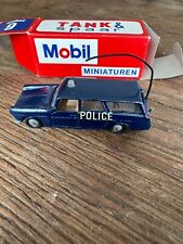 RARE MAJORETTE RAIL ROUTE PEUGEOT 404 "POLICE" N°216 BOITE TANK & SPAAR