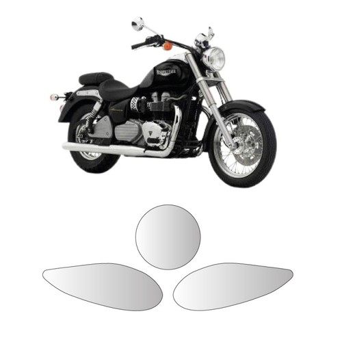 Vinyle ppf triumph - ppf, bonneville