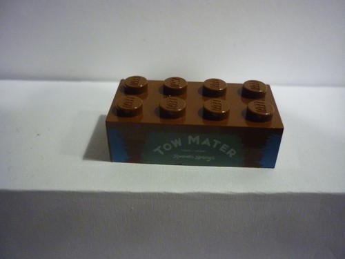 Lego cars reddish brown - cars, brick