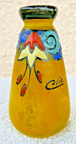 Rare vase art deco 1930 - art, verre