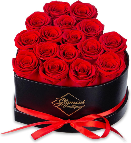 Flower forever heart shape - 16,