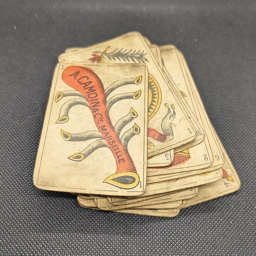 Jeu cartes aluette portrait - de,