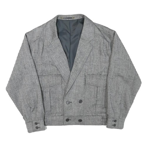 Veste boutonnée gris - veste,