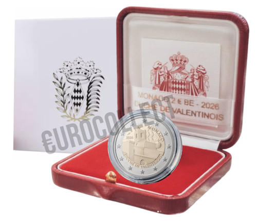 Coffret euro monaco 2026 - coffret,