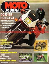 MOTO JOURNAL  671 Essai Test HONDA VF 750 KAWASAKI KR 250 YAMAHA DT 80 LC MERLIN