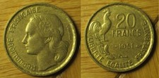 20 francs 1951 SUP