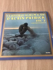 LE DOUBLE ALBUM D’OR D’ALAIN PATRICK VOL 2 CONCERTO D’AMOUR VYNIL LP 33 TOURS