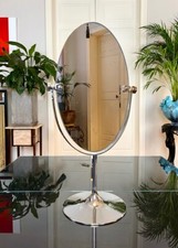 Miroir Double Face - Psyché - Pied Tulipe - Graeter Vitra - Vintage Design 1950