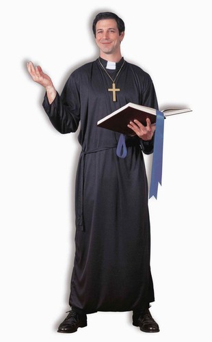 Costume prêtre adulte - de,