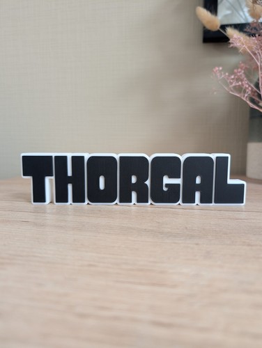 Logo thorgal décoration - thorgal, 3d