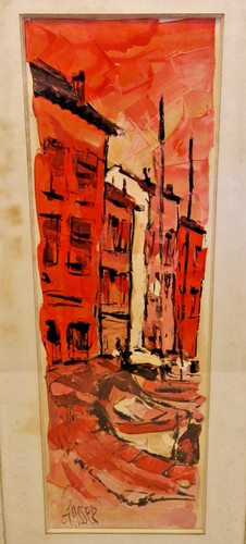 Léon gasser peinture - peinture, au