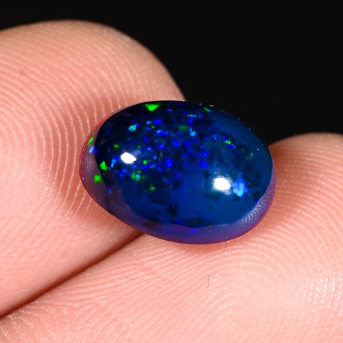 éthiopien black opal noir - opal, ,