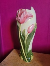 JOLI VASE CÉRAMIQUE BARBOTINE