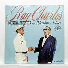 RAY CHARLES country and western meets rhythm and blues ⸺ VEGA / ABC LP EX++