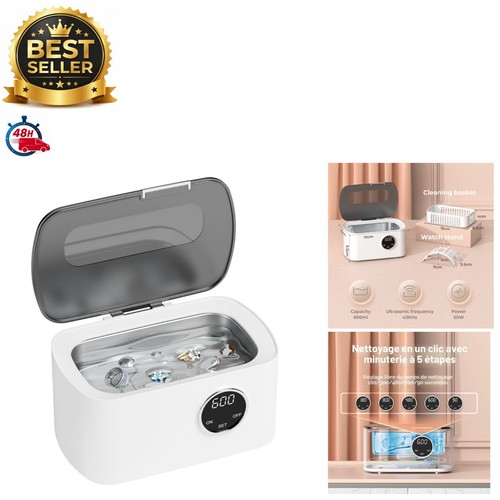 Nettoyeur ultrasons 600ml - nettoyeur,