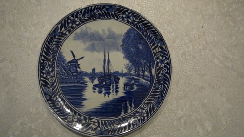 Ancienne assiette delft boch - delft,