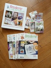 NEUF : 5 carnets de broderie, point de croix, tapisserie. Éditions Cavendish