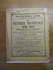 Panorama de La Guerre Mondiale 1914,15,16,18,19 Fasc. n°97 avec Illustrations