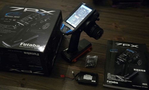 Futaba 7px transmitter with - futaba,
