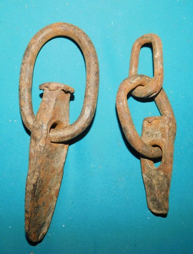 Anciens anneaux attache - anciens, en