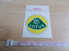Autocollant LOTUS - BISCOTTES