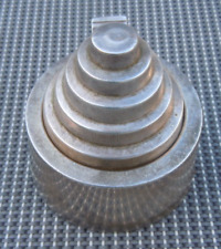 Boite porte hosties lunule bronze argenté