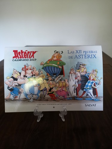 Calendrier 2017 asterix - calendrier, :2017-