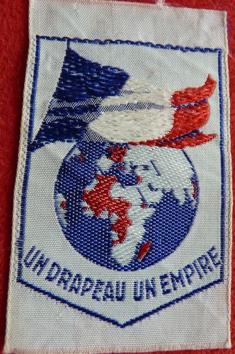 Insigne tissu drapeau - insigne, un