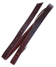 Dossier gauche en cuir pour la