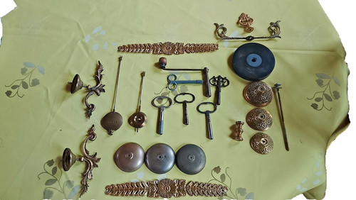 Lot pièces pendule - pièces, de
