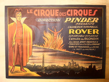 Affiche Cirque [LITHO] 1937 LE