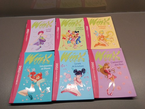 Lot livres winx club - de,