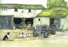 Gris fergie ferguson tracteur - ferguson,