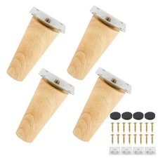 Lot de 4 Pieds de Canapé Bois
