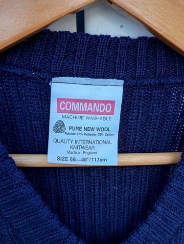 Pull marine commando anglaise - pull,