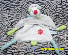 ? BABYNAT DOUDOU GASTON LE HERISSON GRIS ESCARGOT ROUGE 30CM ETAT NEUF